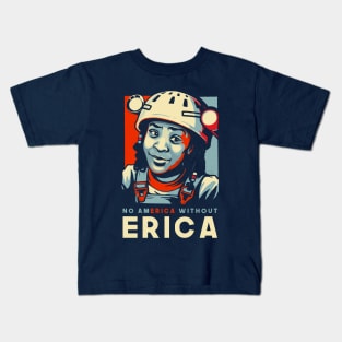 America Erica - Stranger Things TV Show - Funny Quote Kids T-Shirt